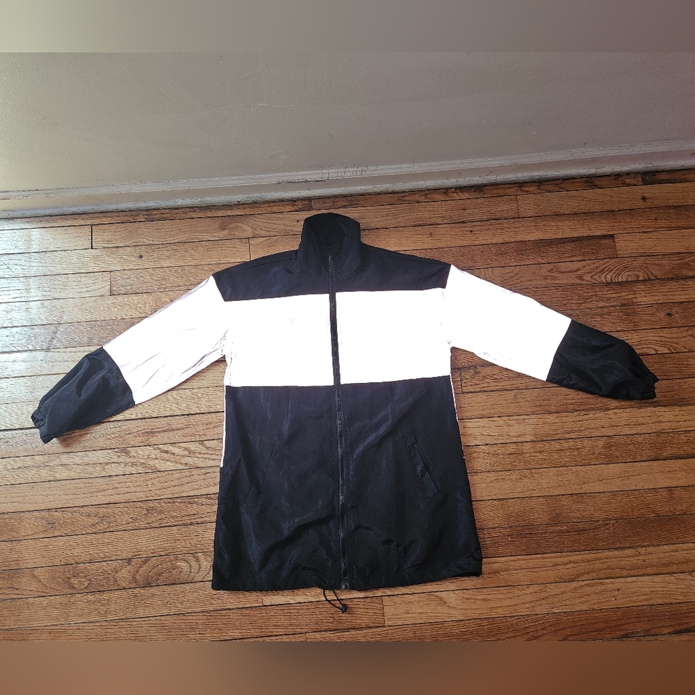 Poster Girl Reflective Oversized Jacket